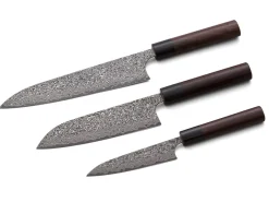 ORYOKI Messersets*Damastmesser Set Santoku I