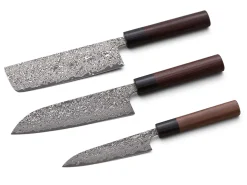 ORYOKI Messersets*Damastmesser Set Santoku II