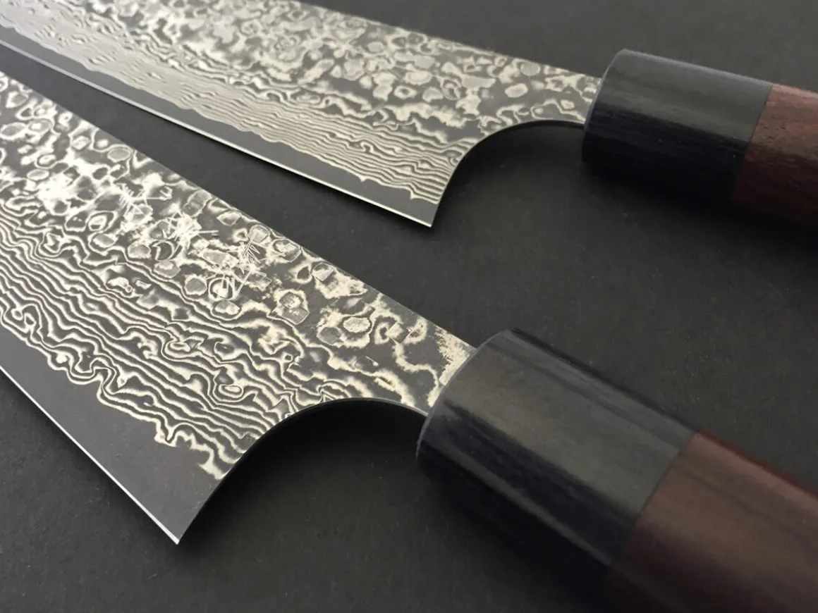 ORYOKI Messersets*Damastmesser Set Santoku II