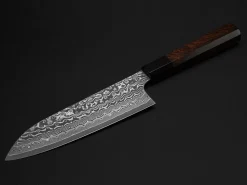 ORYOKI Santokumesser|Damastmesser*Damastmesser SPG2 Santoku 165, 49 Lagen