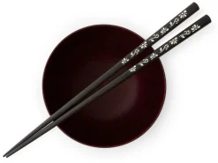 ORYOKI Essstäbchen*Essstäbchen Komachi Star, Ebenholz