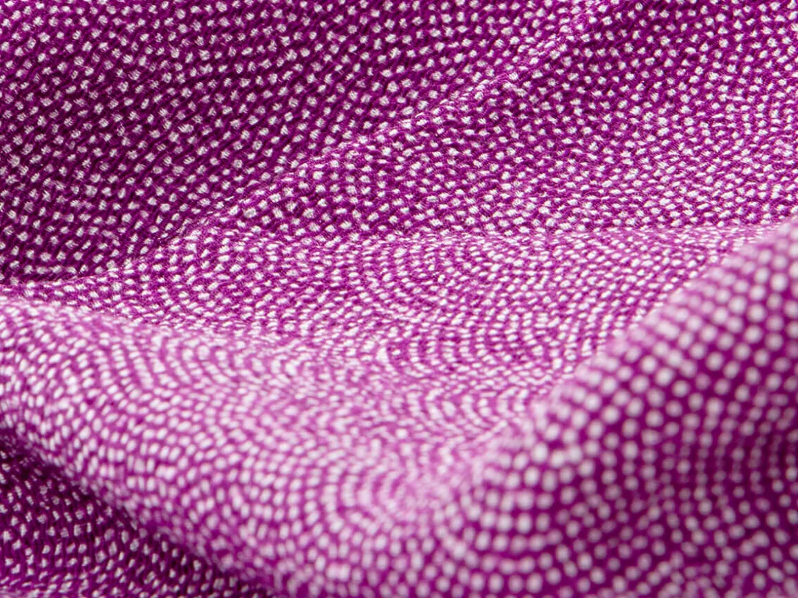 ORYOKI Furoshiki*Furoshiki Chirimen Same, lila