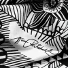 ORYOKI Furoshiki*Furoshiki Sirkus, schwarz, 90 x 90 cm