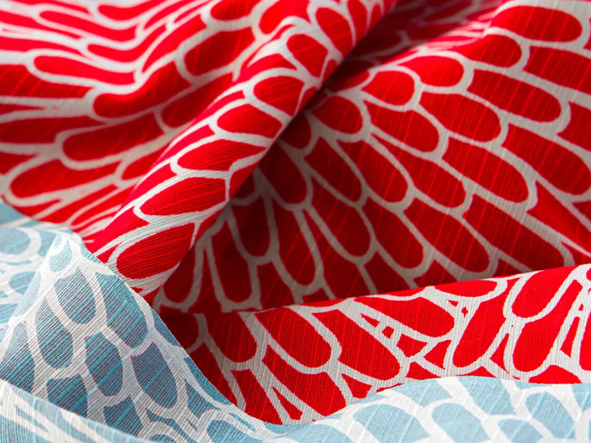 ORYOKI Furoshiki*Geschenkset Chiyogami mit Furoshiki Isamari, doppelseitig