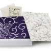 ORYOKI Furoshiki*Geschenkset Chiyogami mit Furoshiki Kiri Karakusa L