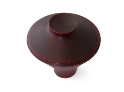 ORYOKI Holzschalen|Oryoki*Geschirr-Set Tsumugi, 6-teilig, rot