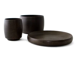 ORYOKI Lacquerware*Geschirr-Set Turari Wan Sara schwarz