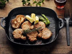 ORYOKI Gusseisenpfannen*Grillpfanne Yakiyaki Dosshiri Deep OIGEN