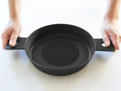 ORYOKI Gusseisenpfannen*Gusseisen Grillpfanne DUO