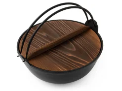 ORYOKI Gusseisentöpfe*Gusseisen Topf Nabe, Sukiyaki Pfanne, Ø 33 cm