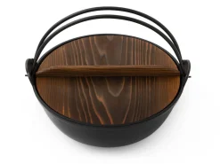 ORYOKI Gusseisentöpfe*Gusseisen Topf Nabe, Sukiyaki Pfanne, Ø 33 cm