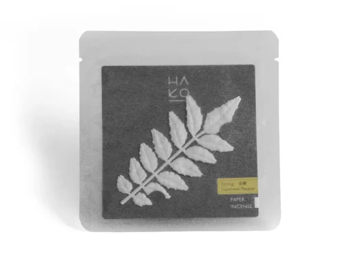 ORYOKI HA KO Paper Incense*HA KO Paper Incense Spring Jap. Pepper, 1 Blatt