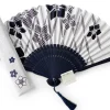 ORYOKI Handfächer*Handfächer Aihitoe Shiro, weiß
