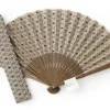 ORYOKI Handfächer*Handfächer Asanoha, Beige