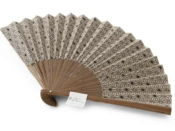 ORYOKI Handfächer*Handfächer Asanoha, Beige