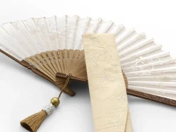 ORYOKI Handfächer*Handfächer Eien, beige