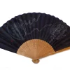 ORYOKI Handfächer*Handfächer Fujin Raijin, Donner-Gott, blau