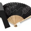 ORYOKI Handfächer*Handfächer Fujin Raijin, Donner-Gott, schwarz
