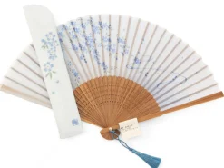 ORYOKI Handfächer*Handfächer Kiyomi, blau