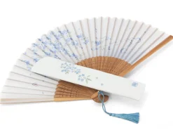 ORYOKI Handfächer*Handfächer Kiyomi, blau
