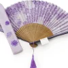 ORYOKI Handfächer*Handfächer Kiyoshisakura, Lila