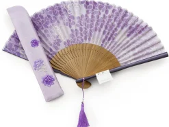 ORYOKI Handfächer*Handfächer Kiyoshisakura, Lila