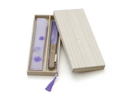 ORYOKI Handfächer*Handfächer Kiyoshisakura, Lila