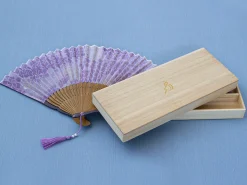 ORYOKI Handfächer*Handfächer Kiyoshisakura, Lila