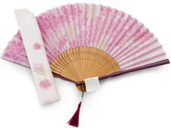 ORYOKI Handfächer*Handfächer Kiyoshisakura, Rosè