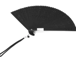 ORYOKI Handfächer*Handfächer Kuroi taki, schwarz