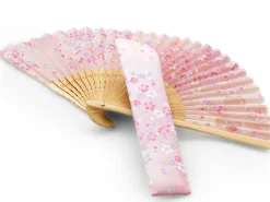 ORYOKI Handfächer*Handfächer Sakura Fubuki, Kirschblüte rosé