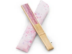 ORYOKI Handfächer*Handfächer Sakura Fubuki, Kirschblüte rosé