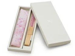 ORYOKI Handfächer*Handfächer Sakura Fubuki, Kirschblüte rosé
