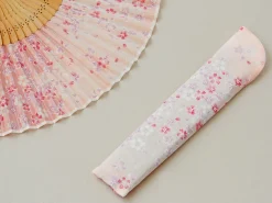 ORYOKI Handfächer*Handfächer Sakura Fubuki, Kirschblüte rosé
