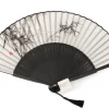 ORYOKI Handfächer*Handfächer Shiraji, Seide