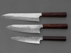ORYOKI Gyuto Messer|Damastmesser*Hatsukokoro Ginga34 Gyuto 210, ATS-34
