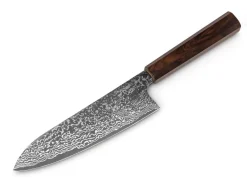 ORYOKI Santokumesser|Damastmesser*Hatsukokoro Ginga34 Santoku 180, ATS-34