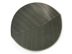 ORYOKI Sushi Teller|Japanisches Porzellan*HAZARA Leaf Banryoku, Teller M, grün