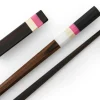 ORYOKI Essstäbchen*Japanische Essstäbchen Midnight Paris, Ebenholz, mit Ablage