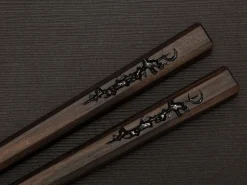 ORYOKI Essstäbchen*Japanische Essstäbchen MOON Ebony, 240 mm