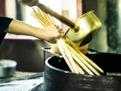 ORYOKI Japanische Kerzen*Japanische Kerze TOHAKU M, 2 Kerzen
