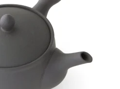 ORYOKI Japanische Teekannen|Teegeschirr*Japanische Teekanne Fuyou Kurokusube, Banko Yaki, 190 ml