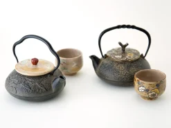 ORYOKI Japanische Teekannen|Teekanne Gusseisen*Japanische Teekanne Gusseisen Plum, 0,5 L