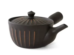 ORYOKI Japanische Teekannen|Teegeschirr*Japanische Teekanne Kiku Kokudei, Banko Yaki, 230 ml