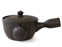 ORYOKI Japanische Teekannen|Teegeschirr*Japanische Teekanne Kiku Kokudei, Banko Yaki, 230 ml