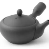 ORYOKI Japanische Teekannen|Teegeschirr*Japanische Teekanne Teppachu Kurokusube, Banko Yaki, 260ml