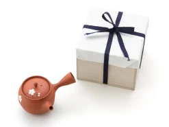 ORYOKI Japanische Teekannen|Teegeschirr*Japanische Teekanne Tokoname Sakura Momo mit Geschenkbox