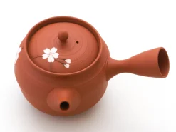 ORYOKI Japanische Teekannen|Teegeschirr*Japanische Teekanne Tokoname Sakura Momo mit Geschenkbox