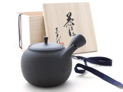 ORYOKI Japanische Teekannen|Teegeschirr*Japanische Teekanne Tokoname Sendan Sen Kakumit Geschenkbox