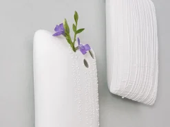 ORYOKI Japanische Vasen*Japanische Vase Act/ rain drop, weiß